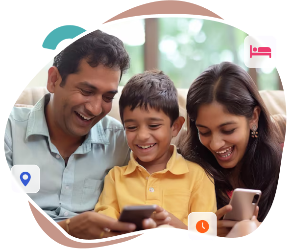 Niyam parental control app dashboard